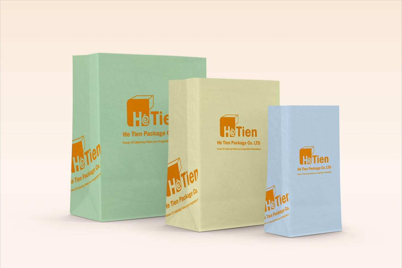 Grocery Bag with Printed Logo