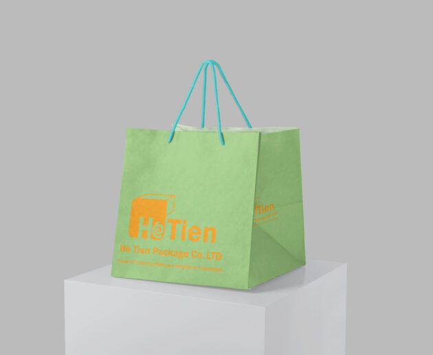 Paper Bag with Cotton Rope Handle 3-1