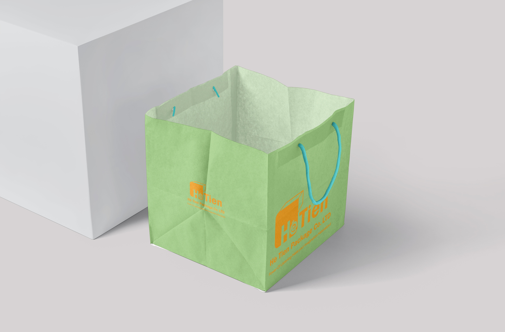 Paper Bag with Cotton Rope Handle 3-2