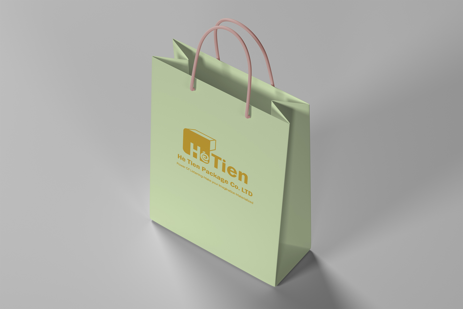 Paper Bag with Twisted Handle 2-1