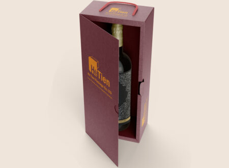 Wine Box - Side Open
